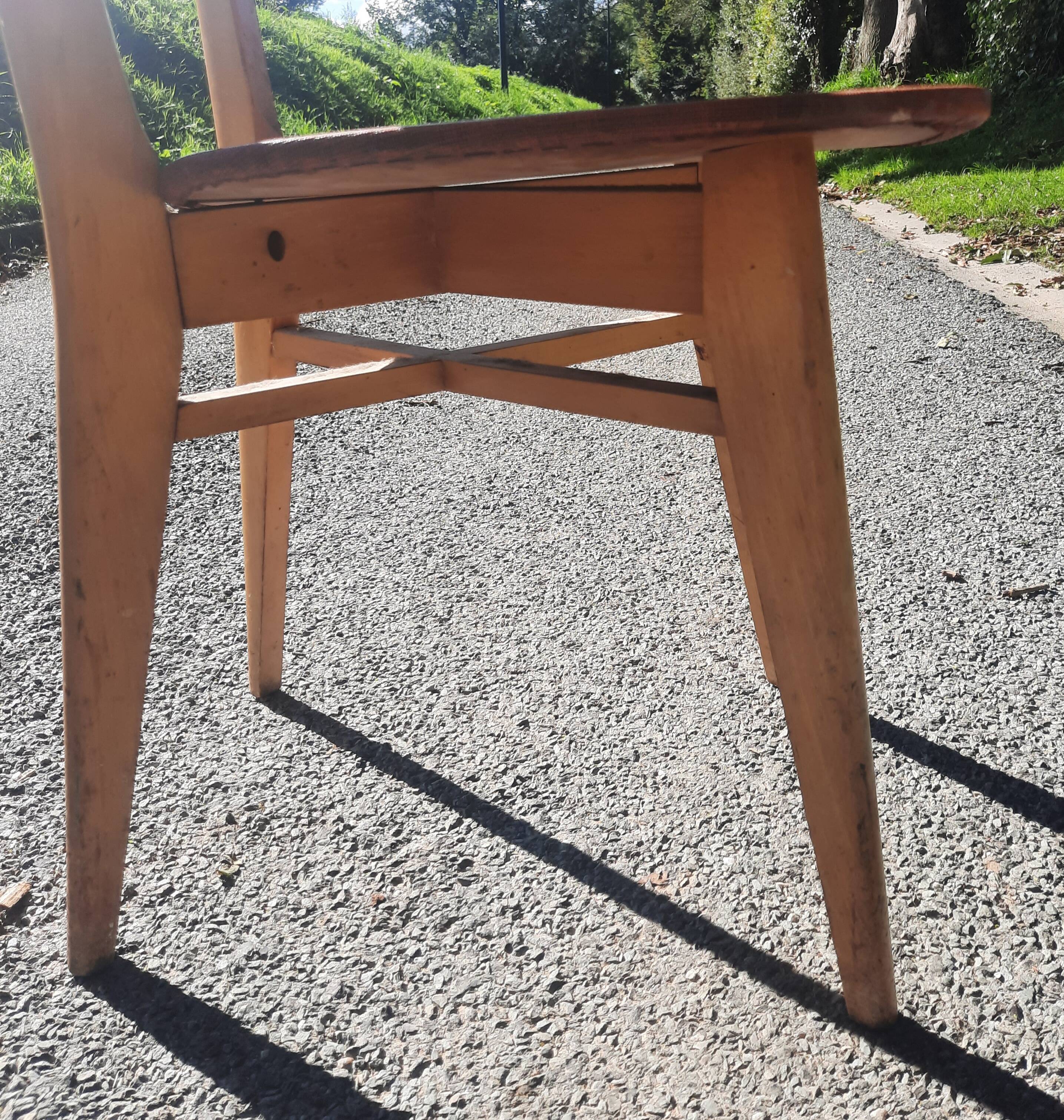 Serie de 3 chaises design g