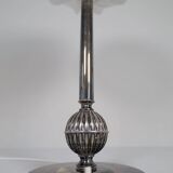 Art Deco table lamp in silver plate, 1930s Sweden