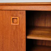 Teak enfilade by H.W. Klein for Bramin, Denmark, 1960s.