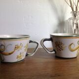 Set of 2 ceramic cups Keraluc Quimper