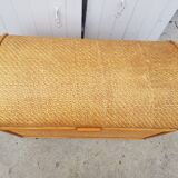 Vintage rattan box