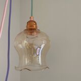 Pastel waterfall pendant light