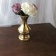 Vase soliflore laiton doré