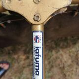 Folding bed lafuma vintage flowers