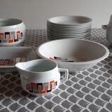 Vintage tableware service