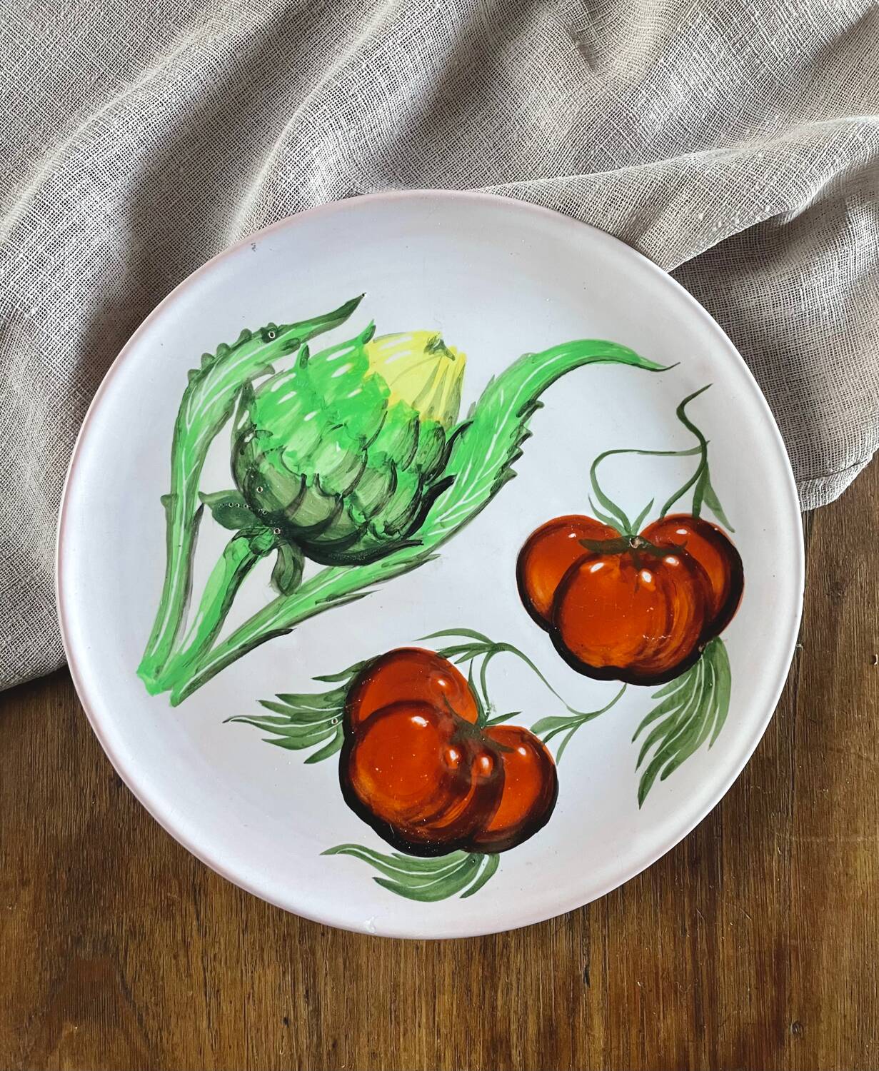 Rare service Vallauris Marius Bessone 1960