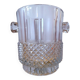 Seau à champagne en cristal art deco