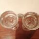 2 glasses absinthe absinthe in blown glass, 1930s