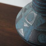 Vase en céramique du milieu du siècle, décor Ankara, design Helmut Scholtis de Carstens Tonnieshof