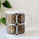 6 mug Staffordshire Potterie England