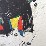 Joan Miro, 15 years old Poligrafa, 1980. Original lithograph