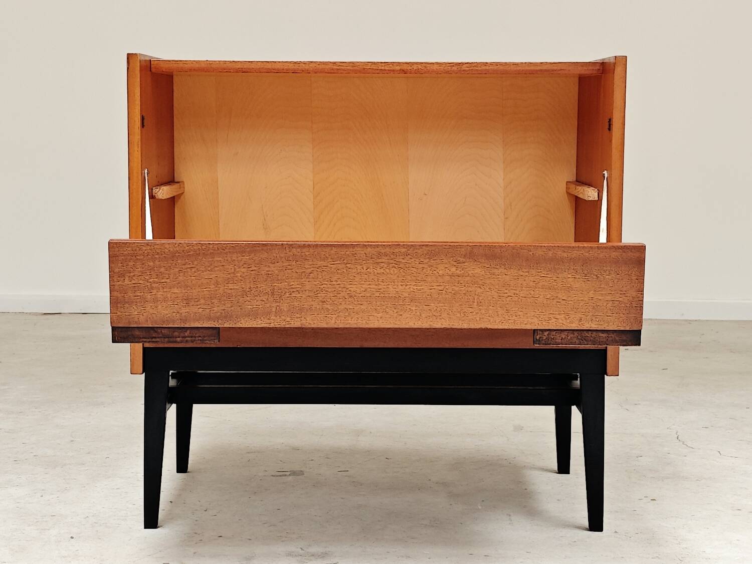 Blanket chest or mini bar UP Zavody by Frantisek Mezulanik year 60