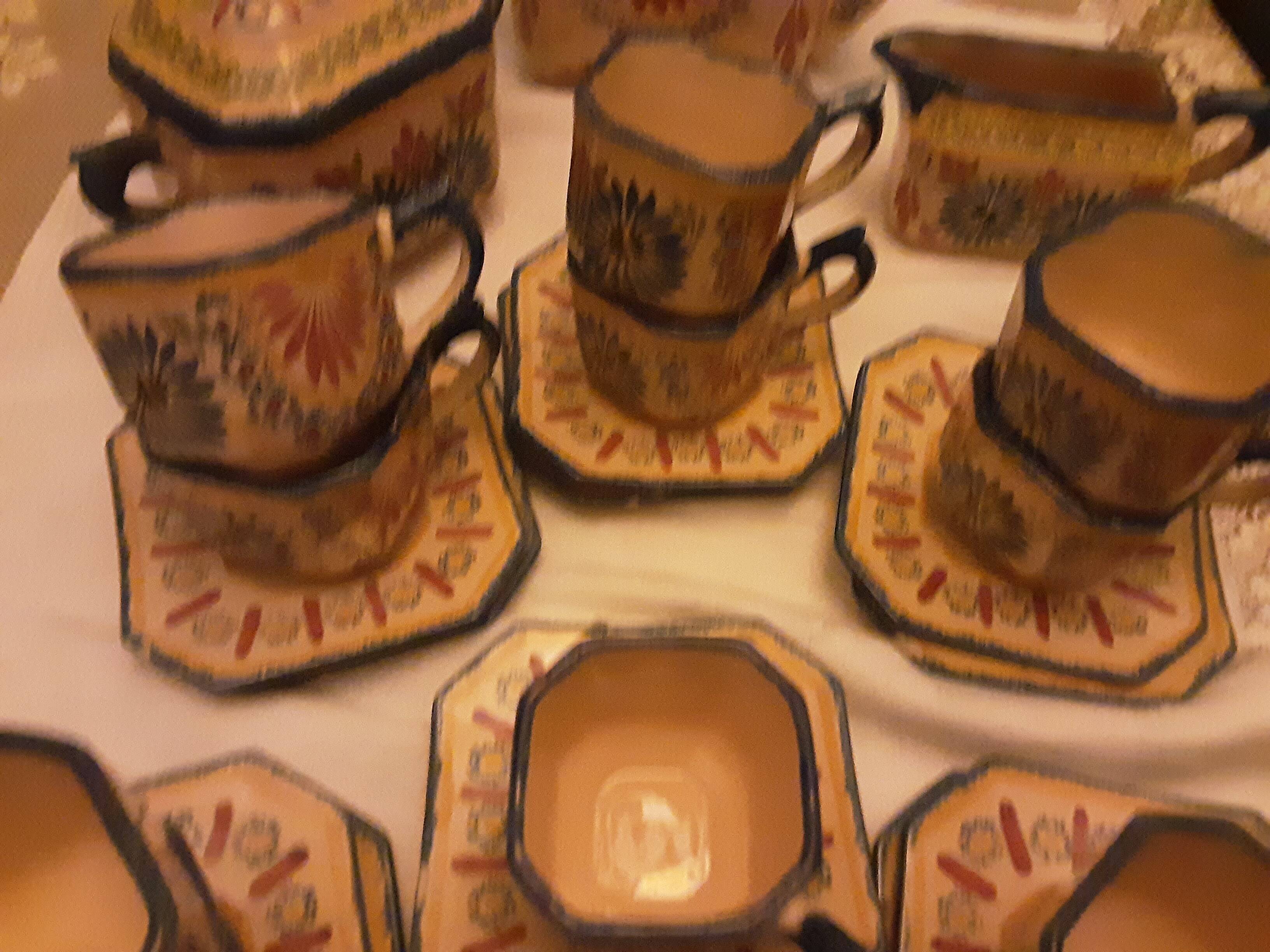 COFFEE SERVICE QUIMPER HENRIOT 72