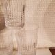 Set of 5 crystal glasses of Baccarat model Nancy