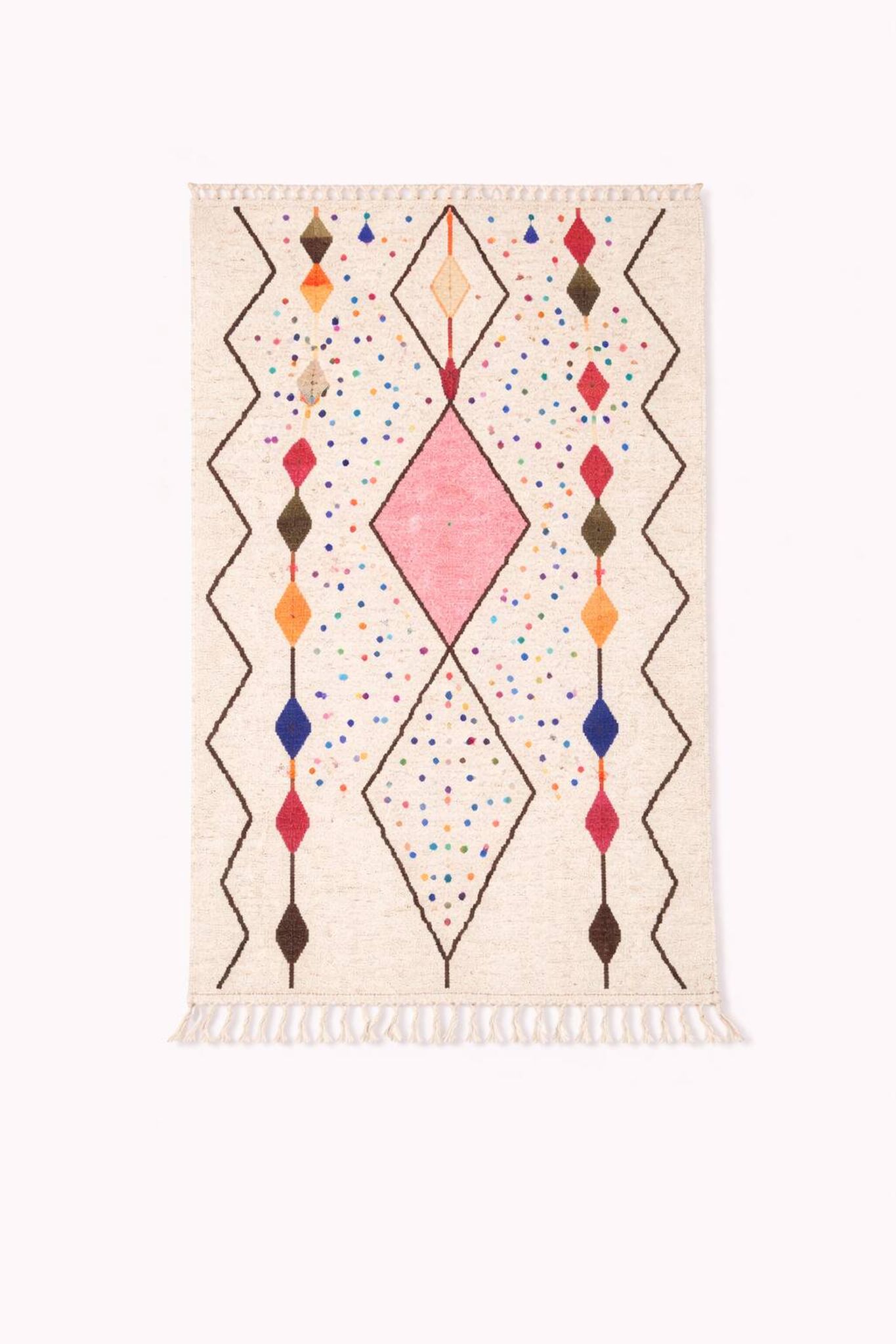 Azilal rug 2.5x1.6 handmade in wool