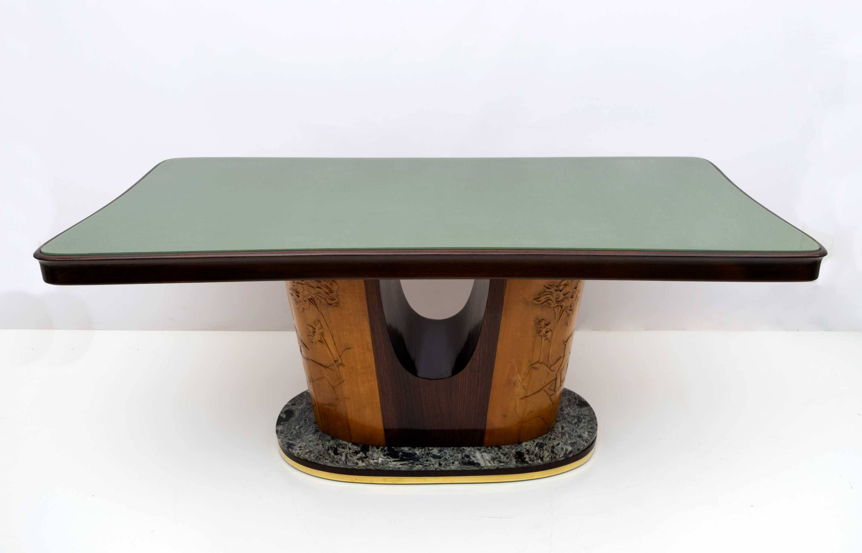 Vittorio Dassi Iconic Design Mid-Century Modern Italian Dining Table, 1950s