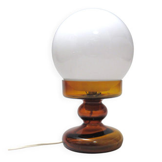 Small "Bilboquet" glass lamp from the 1970s.