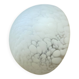 Clichy white glass wall-mounted ceiling light