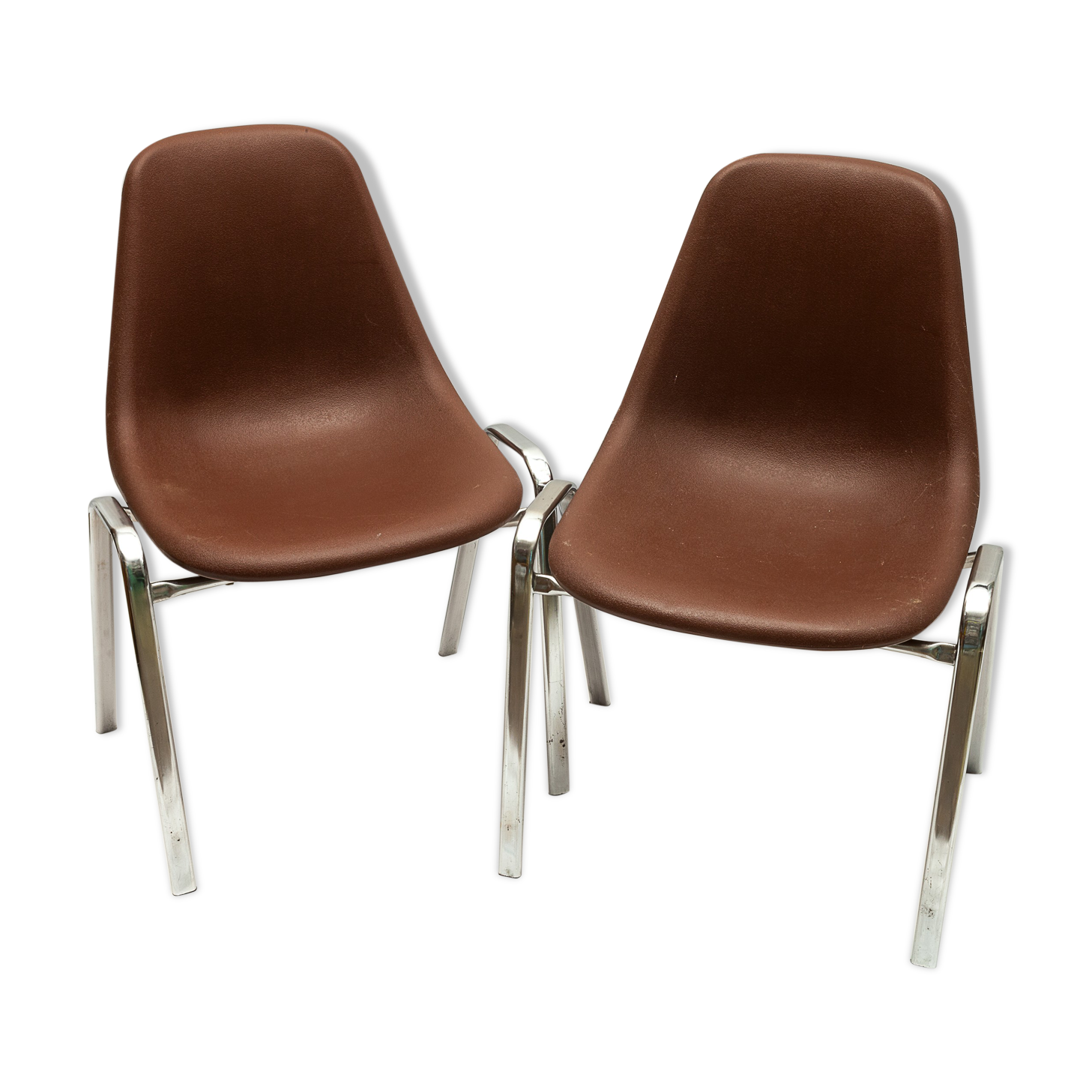 Two "ORLY" chairs by Bruno Pollak