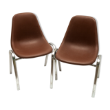 Two "ORLY" chairs by Bruno Pollak