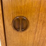 Vitrine scandinave en teck, années 1960