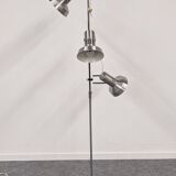 Floor lamp with 3 spots from the 60s/70s