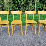 Set of 4 vintage bistro chairs