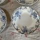Set of 4 Hippolyte Boulenger ironstone soup plates