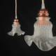Suspension tulipes en verre