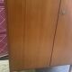 Vintage 50s wardrobe with 4 shelves