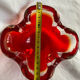 Vintage Murano ashtray - empty red pocket