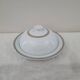 Pillivuyt Porcelain Butter Dish with Geometric Design