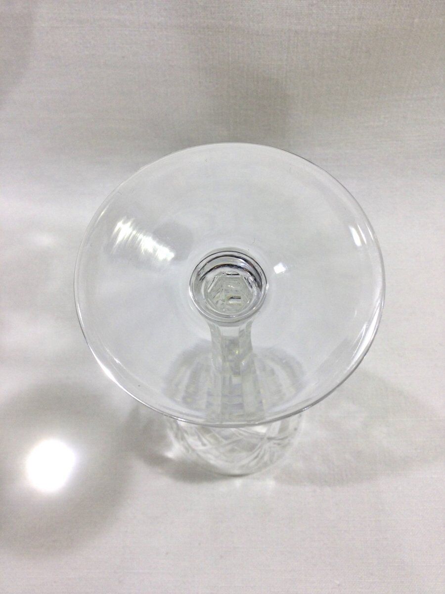 Set of 7 glasses of red wine Saint Louis model Chantilly