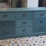 Furniture with multiple drawers
