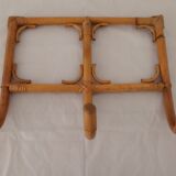 Vintage bamboo coat rack