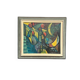Original Danish Oil on Canvas – “Chicken Composition” by Eyvind Olesen