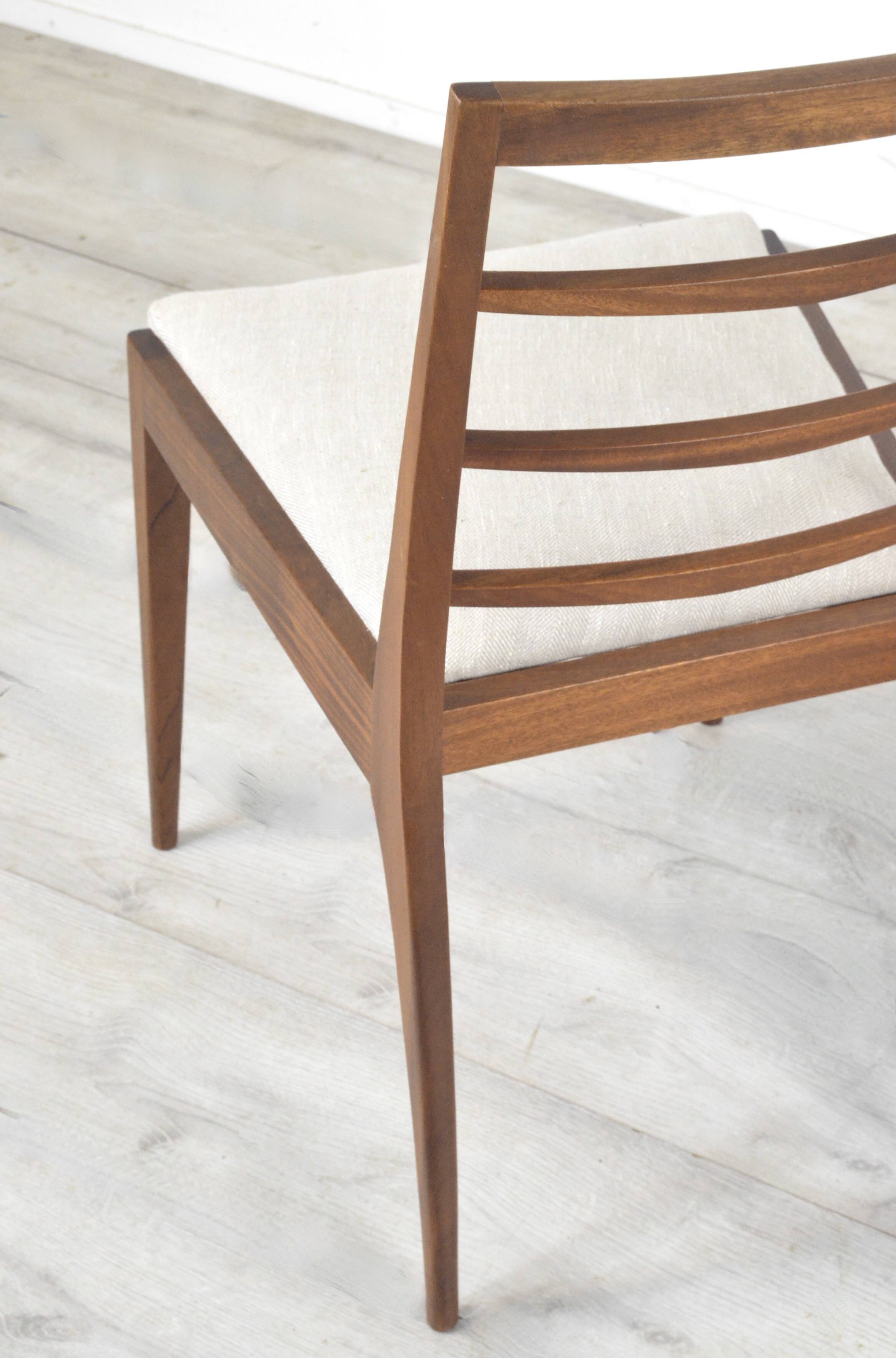 Set Of 4 Midcentury McIntosh Teak Chairs. Vintage Modern / Retro / Danish S