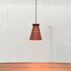 Mid-century perforated metal pendant lamp, 1960s, set of 3