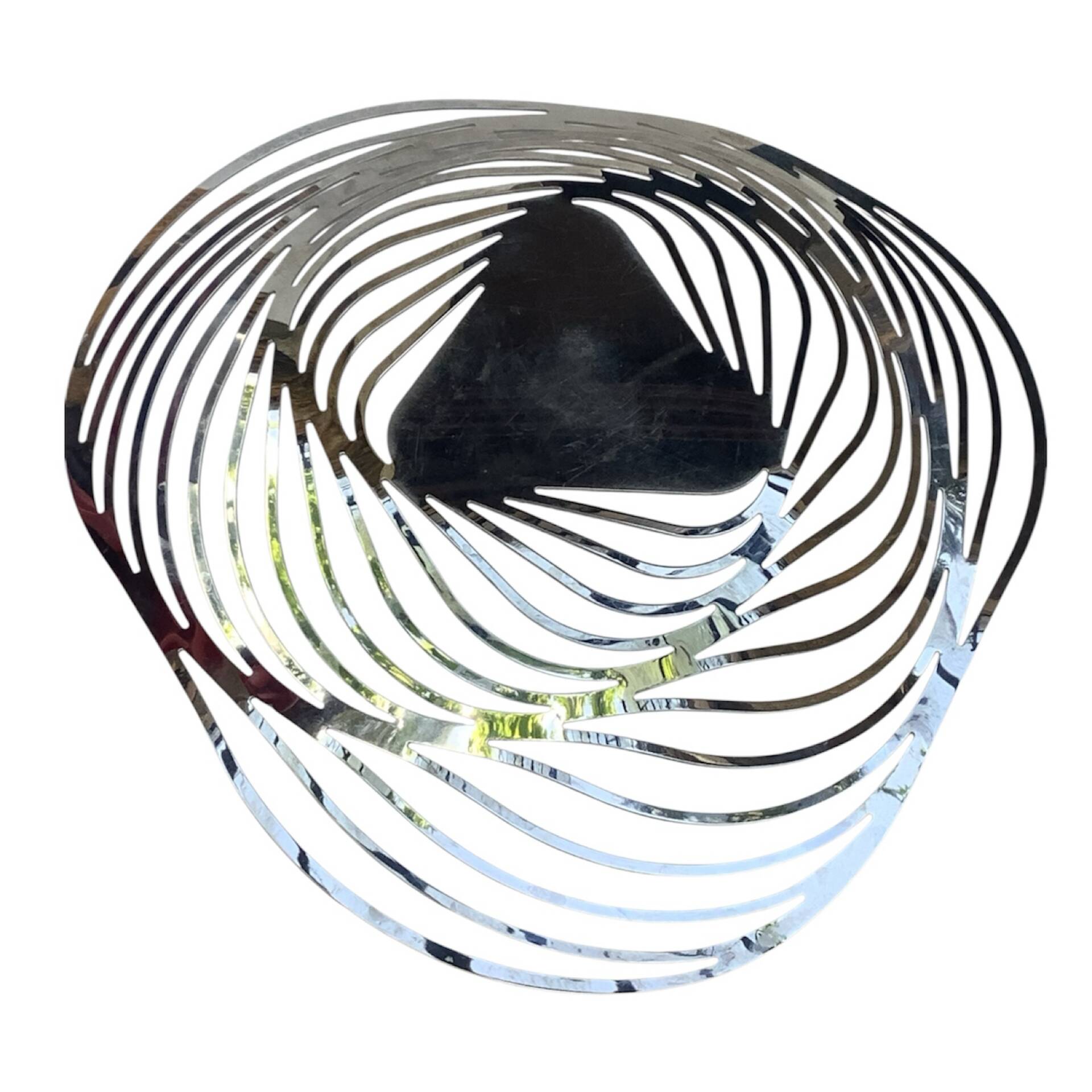 Alessi fruit bowl – Iconic design in steel – Stainless steel 18/10