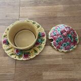 Sarreguemines jam pot in very good condition