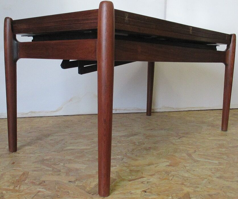 Table transformable system  rosewood