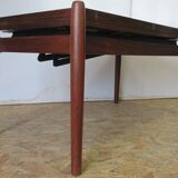 Table transformable system  rosewood