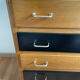 Chest of drawers 50s, compass feet
