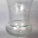 Médicis vase in blown and engraved glass
