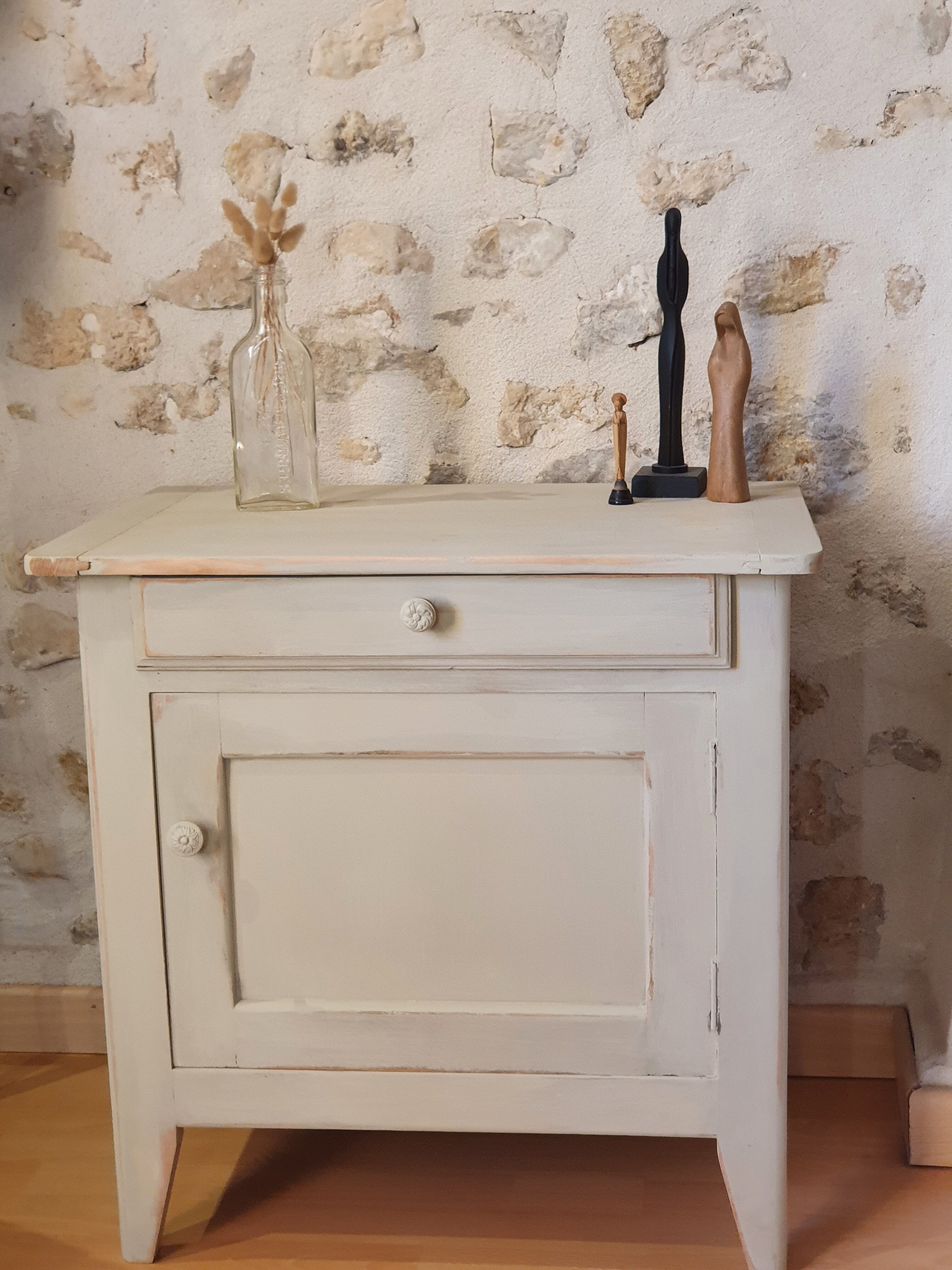 Vintage bedside table