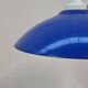 Sheet metal pendant lamp from the 80s