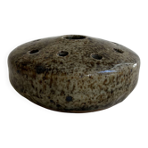 Vintage stoneware flower holder