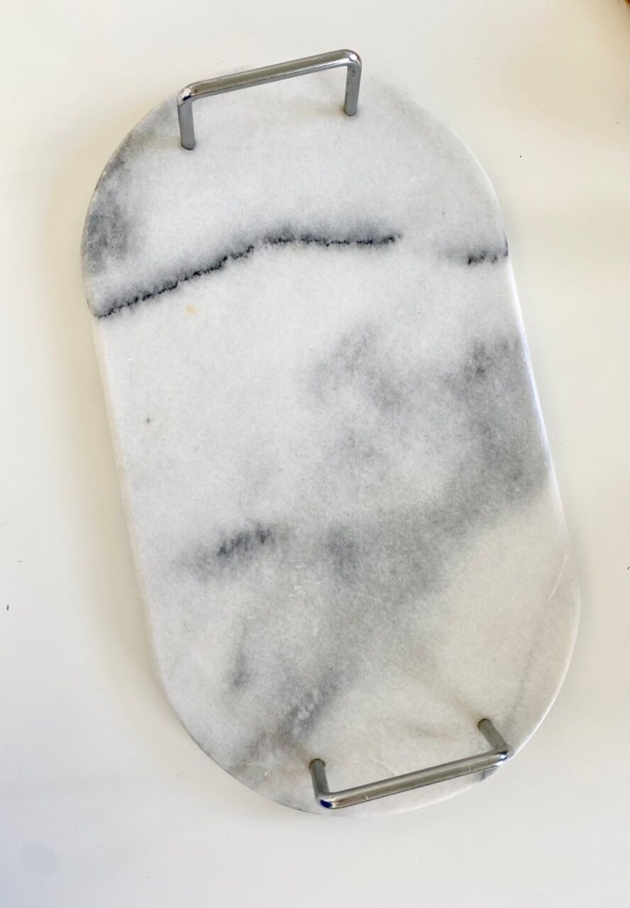 Vintage marble serving top
