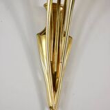 Oscar Torlasco brass wall lamp for Lumi Milano, 1950s