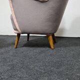 One vintage 50s lounge chair by bergmann gestelle